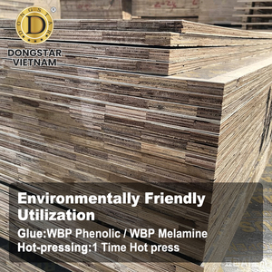 Premium Finger Joint Film Faced Plywood Sheet 18mm Commercial Plywood with Birch Acacia Combi Core - Product Image 2