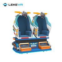 Plataforma de Cine VR 9D Comercial, Máquina de Juegos de Realidad Virtual Multijugador, Silla VR Egg en Venta, Sin Reseñas Aún