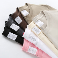 T-shirt décontracté à col rond et manches courtes, 100 % coton tricoté de haute qualité 180g, sérigraphié, séchage rapide, coupe classique