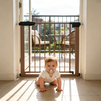 Barrières de sécurité rétractables pour enfants, nourrissons, tout-petits et animaux domestiques, barrières d'escalier, barrières de sécurité pour bébés nouveau-nés avec indication de couleur