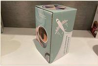 Nouvelle tasse isotherme 2026 en forme de moteur à air, anti-chute, double paroi, sans BPA, avec couvercle