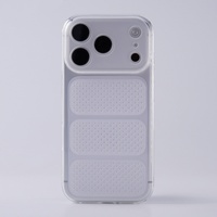 Coque de téléphone avancée mate à dissipation thermique pour iPhone 12 13 14 15 16 17 Pro Max Plus 17 Air, ultra-fine en TPU souple, protection intégrale