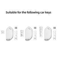 Housse de protection pour clé de voiture en alliage de zinc, luxe, résistante aux rayures, pour Telluride (2023-2025) K5 GT-Line EV5, clé intelligente