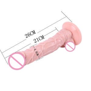 Bestseller Riesiger Stoßender Dong-Massagestab Aufkleber-Dildo für Frauen Großer Realistischer Penis Frauen-<span class=keywords><strong>Massage</strong></span> Sexspielzeug - Product Image 3