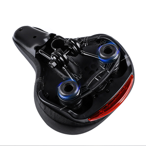 Nouveauté 2020 — coussin de vélo en cuir PU avec éclairage, <span class=keywords><strong>selle</strong></span> de bicyclette, <span class=keywords><strong>Ultra</strong></span> légère, accessoires pour cycles de montagne - Product Image 3