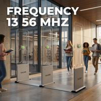 Système d'alarme antivol professionnel intelligent RFID HF 13,56 MHz pour bibliothèques, écoles, universités et librairies