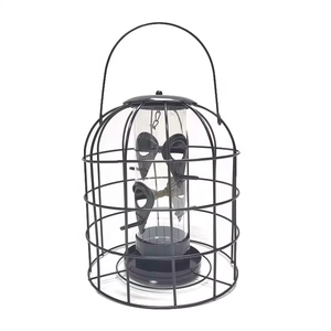 Ngoài trời Treo Kim Loại lồng sóc bằng chứng chim hoang dã Feeder Finch Feeder cho chim nhỏ - Product Image 1
