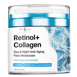 <span class=keywords><strong>Crema</strong></span> de retinol facial, loción para todos los tipos de piel, hombres, mujeres, día, noche, hidratante, reparación de arrugas, Retinol, ácido hialurónico, <span class=keywords><strong>cuello</strong></span> - Product Image 1