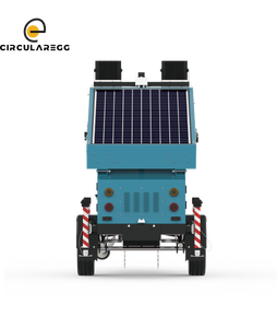 Solar Powered <b>LED</b> <b>Light</b> Mobile Green Energy Lighting Trailer for Mining & Road IP65 - Product Image 3