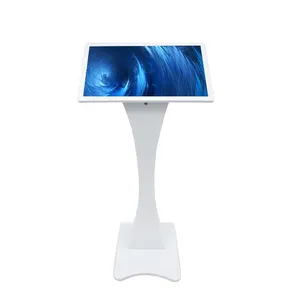 15.6" 22" 32" 43" Interactive Touch Lcd Display Free Floor Stand Digital Android Interactive Touch Screen Information Kiosk