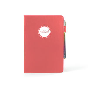 دفتر يوميات مخصص من الجلد A5 أسبوعي وشهري غير مؤرخ مع رصاصة منقط للطلاب والمعلمين طباعة مخصصة - Product Image 6