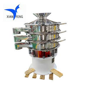 XIAN FENG tamis vibrant rotatif de qualité alimentaire tamis de traitement des boissons pulpe de fruits feuilles de thé jus vin convient aux boissons - Product Image 3