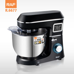 Robot pâtissier multifonction RAF 7L, 3 en 1, pétrin à pâte, écran LCD, support, robot culinaire pour la pâtisserie - Product Image 5
