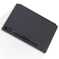 Keyboard dan Stand Magnetik Lenovo Original untuk Xiaoxin Pad Pro 2023 12.7-inci untuk Lenovo Qitian K12 dengan Slot Pena Pasangan Magnetik