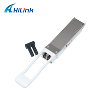 Module fibre optique QSFP + 40G SM double fibre 1550nm ZR4 80km avec connecteur LC DWDM X4 EML + APD
