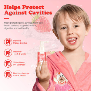 <span class=keywords><strong>Spray</strong></span> buccal pour enfants OEM ODM, soin buccal quotidien, <span class=keywords><strong>anti</strong></span>-<span class=keywords><strong>mauvaise</strong></span> <span class=keywords><strong>haleine</strong></span>, prévention des caries, <span class=keywords><strong>haleine</strong></span> fraîche, <span class=keywords><strong>spray</strong></span> buccal pour enfants - Product Image 2