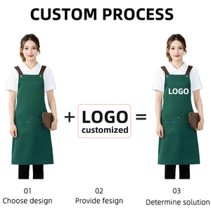 Nấu Ăn Tạp dề cho nam giới khách sạn combed bông điều dưỡng bìa cho con bú Tạp Dề nhà hàng đồng phục tạp dề - Product Image 4