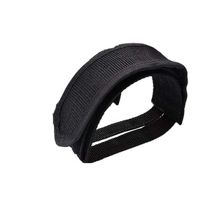 Ztc471 – paire de couvre-pédales de vélo noirs antidérapants, pour sangles de retenue de pédales de vélo multi-usages - Product Image 1