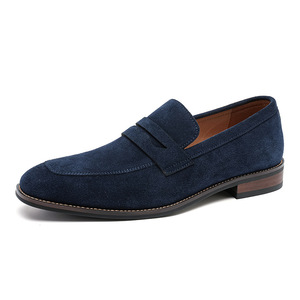 รองเท้าผู้ชาย Ruvell Premium รุ่นปี 2025 แบบสวม หนังแท้ แฟชั่นสำหรับใส่ทำงาน ฤดูใบไม้ร่วง/ฤดูหนาว ระบายอากาศได้ดี พื้นยาง - Product Image 1