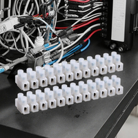 KREALUX BELEKS Bornier de raccordement électrique transparent en polyamide 0,5-2,5 mm² 20-14 AWG avec connecteur en laiton