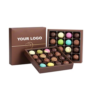 กล่องช็อกโกแลตของขวัญสุดหรูแบบกำหนดเอง ทำจากกระดาษแข็งย่อยสลายได้ พร้อมช่องใส่ของด้านใน ขายส่ง - Product Image 6