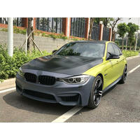 Kit carrosserie M Power F30 Upgrade M3 pour BMW Série 3 F30 2012-2019, comprenant pare-chocs avant/arrière et jupes latérales