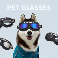 Lunettes pour chien à fleurs claires classiques rétro pour chiens lunettes amusantes pour animaux de compagnie lunettes de soleil de styliste pour animaux de compagnie