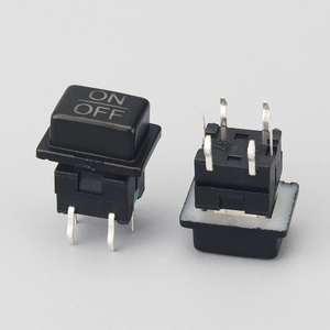 8x8x12มม. สว่างมินิสัมผัสสวิทช์ไฟฟ้าเปิดปิด250V - Product Image 4