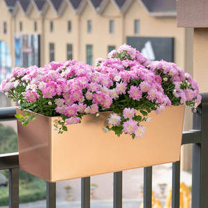 <span class=keywords><strong>Pot</strong></span> de fleurs applique murale en plastique, décor artificiel d'arrosage automatique, jardin, jardinière pour l'extérieur - Product Image 5