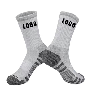 Calcetines de Baloncesto Personalizados con Logotipo, Calcetines Deportivos Tejidos con Logotipo en el Puño y la Parte Inferior para Entrenamiento de Primavera - Product Image 2