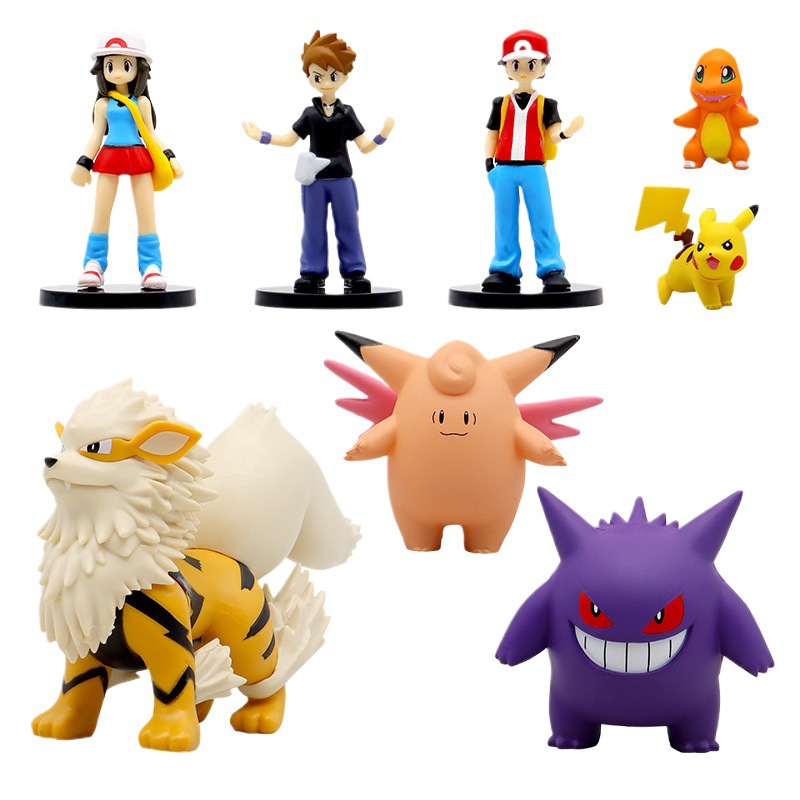 8 pezzi/set Allenatore Pokémon