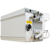 Expédition accélérée BTC/BCH/BSV Hydro-refroidissement 319T Hashrate 5104W Mineur industriel minier silencieux Antminer S21 Hydro