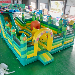 AOYU Direct Factory Château Gonflable Extérieur pour Adultes Enfants Jardin Parc Thème Jumper Bouncer Trampoline Cart Storage Ball Ball - Product Image 1