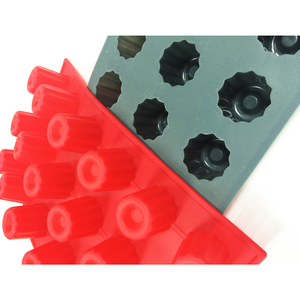 Machine à glaçons 18 cavités, fournisseur d'usine, plateau à glace en Silicone de qualité alimentaire amovible et réutilisable, moule à glace - Product Image 4