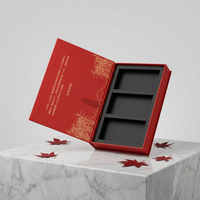 Boîte rigide en carton rigide avec logo personnalisé, fabrication directe d'usine, boîte cadeau de luxe pliable de style livre avec fermeture magnétique