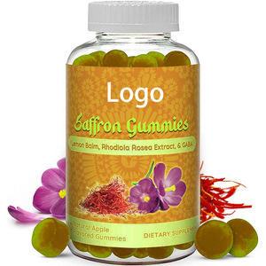 Özel etiket safran özü Gummies safran takviyesi <span class=keywords><strong>Rhodiola</strong></span> <span class=keywords><strong>Rosea</strong></span> ekstresi ile geliştirilmiş ruh halini iyileştirir, kontrol iştahı - Product Image 2