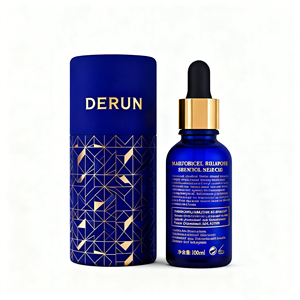 En stock, flacon bleu essentiel de 15 ml, flacon pharmaceutique avec compte-gouttes personnalisé pour huile essentielle, sérum pour la peau, produits chimiques, parfum - Product Image 4