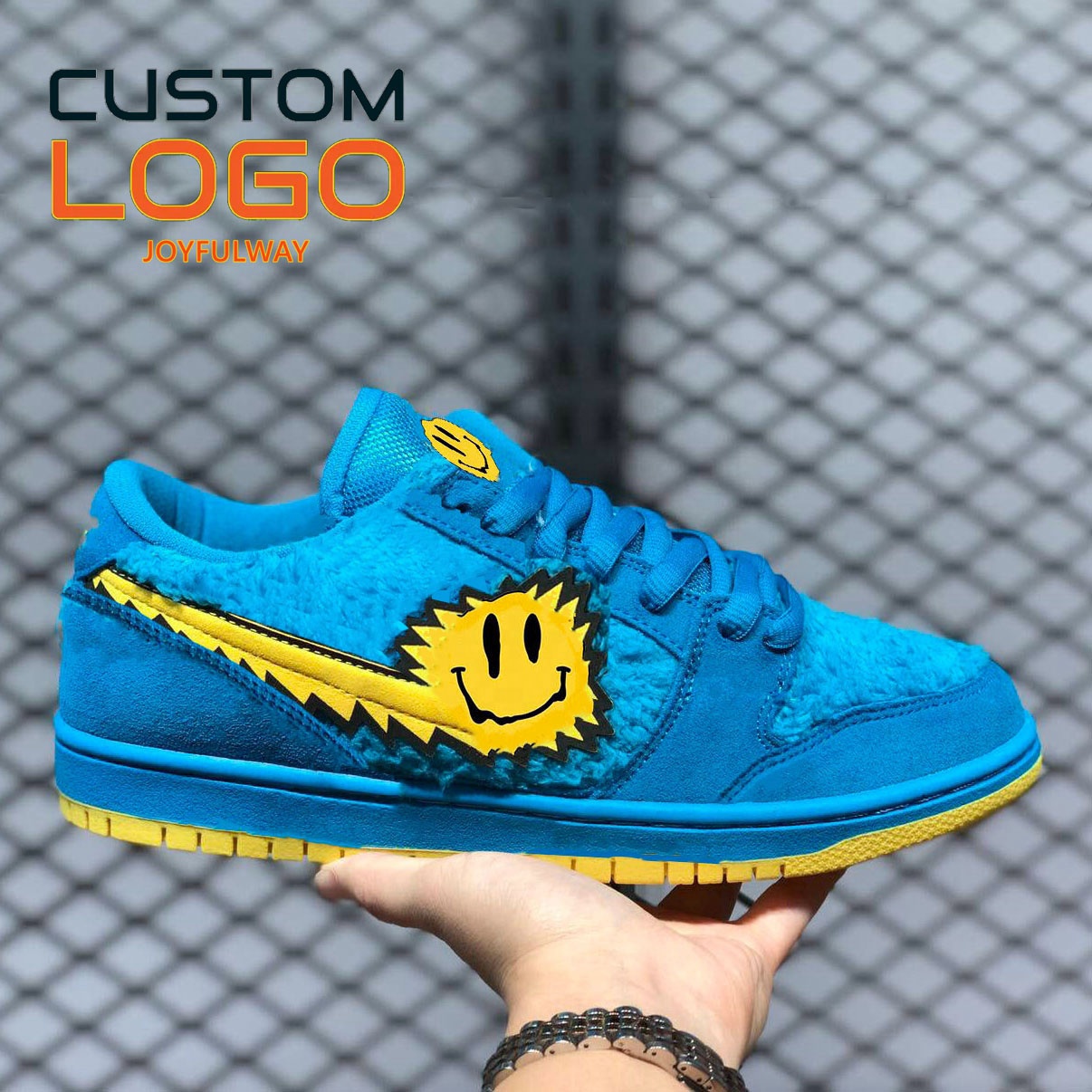 Best Verkopende Oem/Omd Fabriek Bont Joyful Way Dunks Custom Sneaker Met Logo Designer Sportschoenen Custom Schoenen Laag