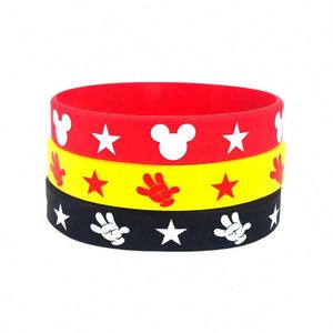 Bracelet en silicone personnalisé avec logo imprimé, motif de dessin animé, promotionnel, créatif, imperméable - Product Image 3