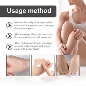 Crème éclaircissante et hydratante blanchissante en gros, nouveau design, 60 ml, pour le visage et le corps - Product Image 5