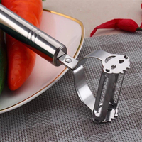 Roestvrijstalen Dunschiller Groentemeloen Fruit Aardappel Wortelkomkommer Multifunctionele Rasp Dunschiller Snijmachine