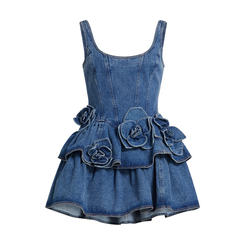 Low Price Peplum Dress With Peplum Hem Hand Embroidery Detail | Alibaba.com