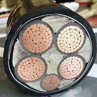 3-, 4-, 5-adriges 1,5mm 2,5mm Kupferkabel YJV YJV22 Stahlseil/Band Armiertes PVC/XLPE Untergrund-Stromkabel für Computeranwendungen