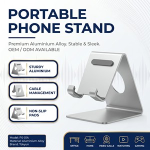 Support de téléphone <span class=keywords><strong>portable</strong></span> de bureau <span class=keywords><strong>portable</strong></span> très vendu pour tous les smartphones de 3 à <span class=keywords><strong>10</strong></span> pouces, en alliage d'aluminium - Product Image 1