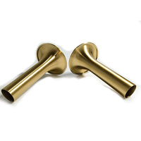 OEM Factory Metal Spinning Parts Brass Spinning Horns Sheet Metal Fabrication