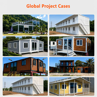 Maisons conteneurs modulaires préfabriquées extensibles de 40 et 20 pieds, haute qualité, prix usine, avec prévention de la rouille et isolation