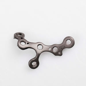 CANWELL Proximal Ulnar pelat pengunci <span class=keywords><strong>T</strong></span> TItanium, pemasok CE ISO perbaikan tulang implan ortopedi Volar pergelangan tangan - Product Image 2