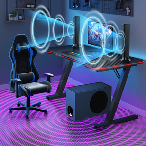 <span class=keywords><strong>Soundbar</strong></span> per <span class=keywords><strong>TV</strong></span> con Connessione BT/ARC/Ottica/AUX, Potenziamento Automatico del Volume, 3 Modalità di Equalizzazione, <span class=keywords><strong>Soundbar</strong></span> Scomponibile 2 in 1 per <span class=keywords><strong>TV</strong></span>/PC/Gaming - Product Image 4