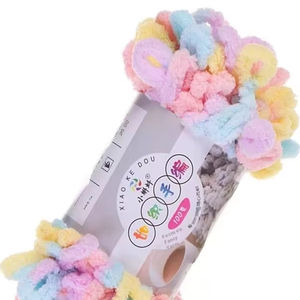 Coussin d'oreiller en laine pour écharpe tissée à la main-Groupe de fils de filaments grossiers pour tricoter à la main - Product Image 1