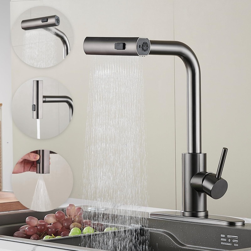 Luxury Modern Stainless Steel Faucet Taps